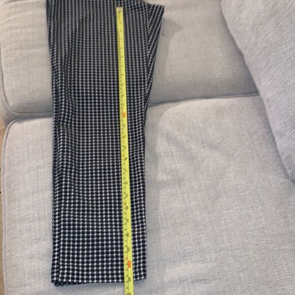 Massimo Fabbro Italy Checkered High Rise Women’s Pants Size 10 - Picture 5 of 10